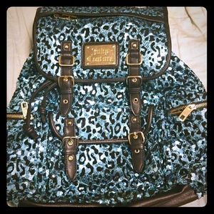 Juicy Couture sequined backpack